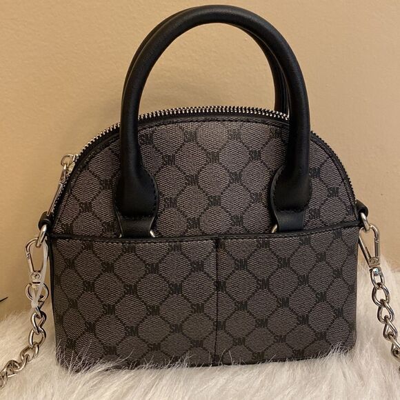 NWT Steve Madden (bbrody) Crossbody Black/Grey - Picture 8 of 14